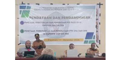 BIMTEK PENDATAAN DAN PENDAMPINGAN DAPODIK DAN SIM PKB MAD 1
