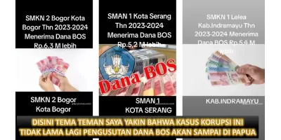 EH....MALA KETANGKAP KORUPSI DANA BOS
